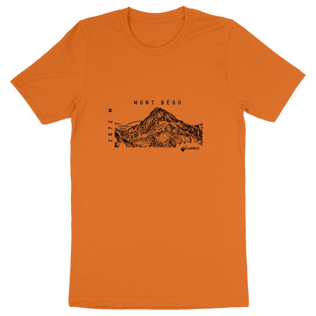 T-shirt Unisexe # Mont Bégo